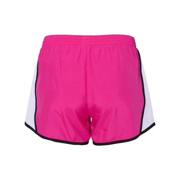 Women's polyester team running shorts. Blank.... from ASI 84358 S&S Activewear