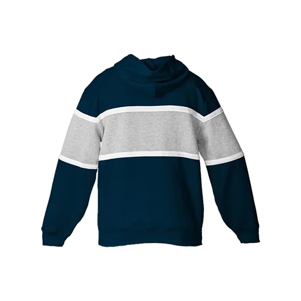 Badger Untied Athletic Fleece Hooded Sweatshirt... from ASI 84358 S&S Activewear