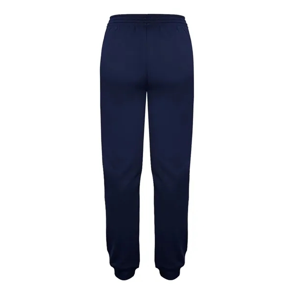 Moisture management fleece jogger pants with elastic waistband and deep side... from ASI 84358 S&S Activewear