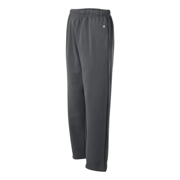 Adult moisture-management open bottom sweatpants. Blank product.... from ASI 84358 S&S Activewear
