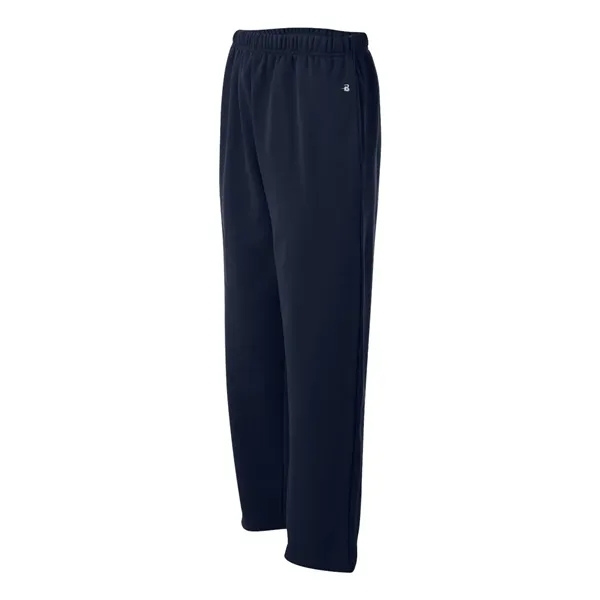 Adult moisture-management open bottom sweatpants. Blank product.... from ASI 84358 S&S Activewear