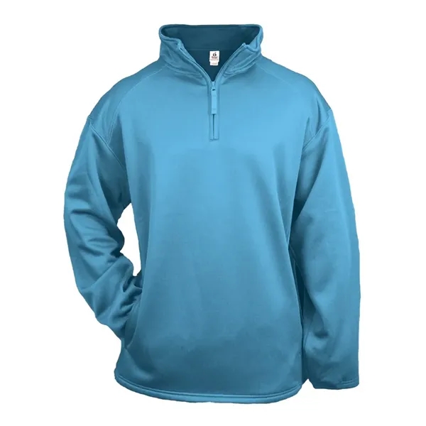 Adult quarter-zip mockneck, blank.... from ASI 84358 S&S Activewear