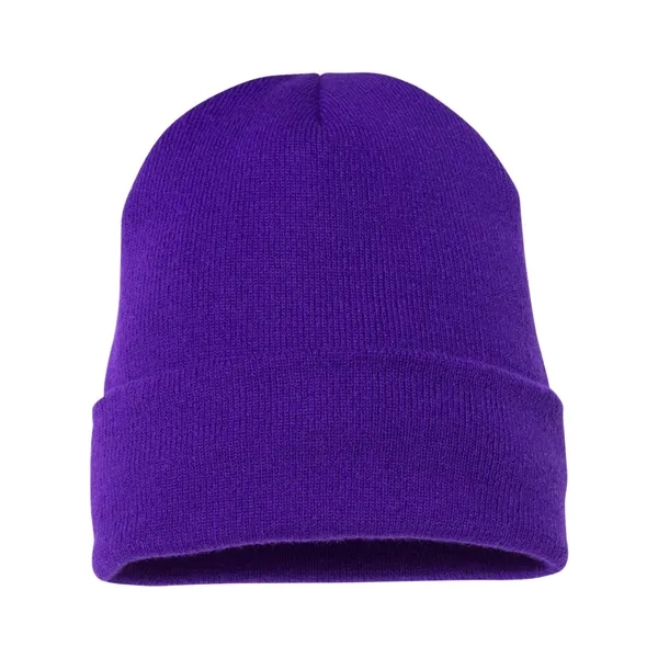 12" acrylic, hypoallergenic cuffed beanie... from ASI 84358 S&S Activewear