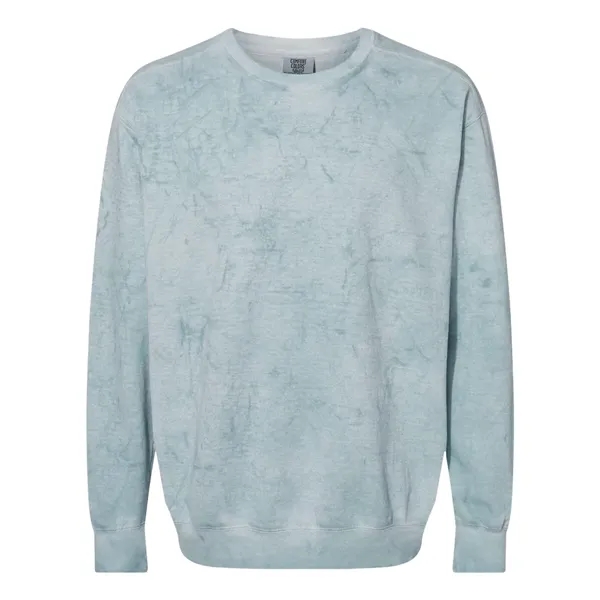 Comfort Colors Garment-Dyed Spray Crewneck Sweatshirt... from ASI 84358 S&S Activewear