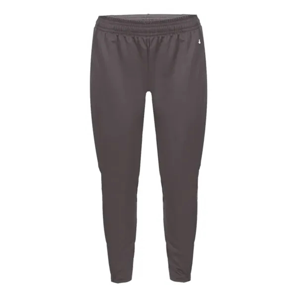 Moisture management fleece fabric trainer pant with elastic waistband and deep... from ASI 84358 S&S Activewear