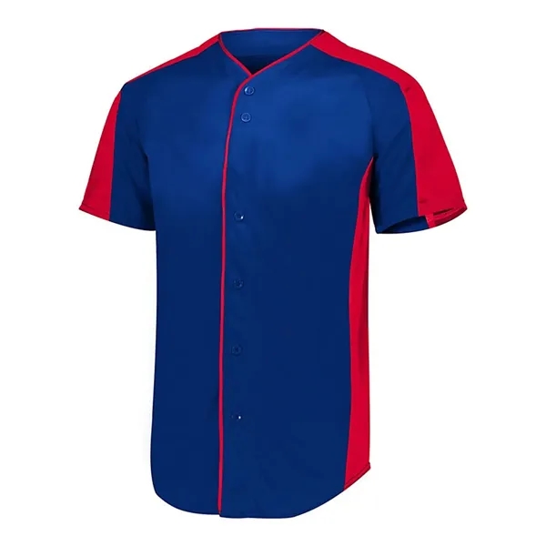 Full Button Baseball Jersey... from ASI 84358 S&S Activewear