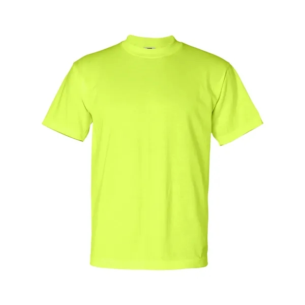 Adult cotton/ polyester short sleeve USA made t-shirt. Blank product.... from ASI 84358 S&S Activewear