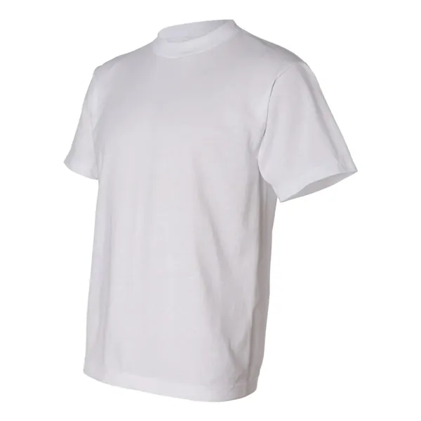 Adult cotton/ polyester short sleeve USA made t-shirt. Blank product.... from ASI 84358 S&S Activewear
