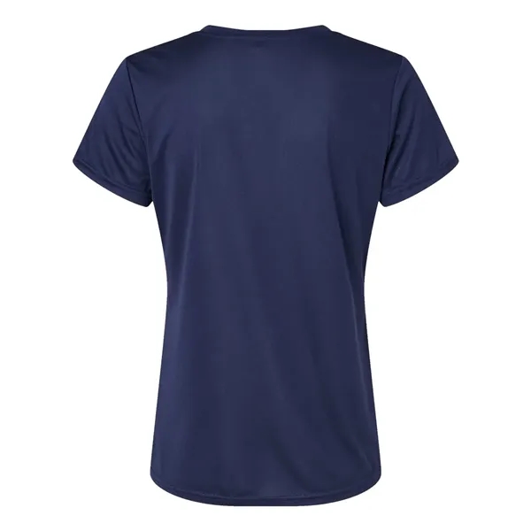 Women's v-neck wicking t-shirt. Blank.... from ASI 84358 S&S Activewear