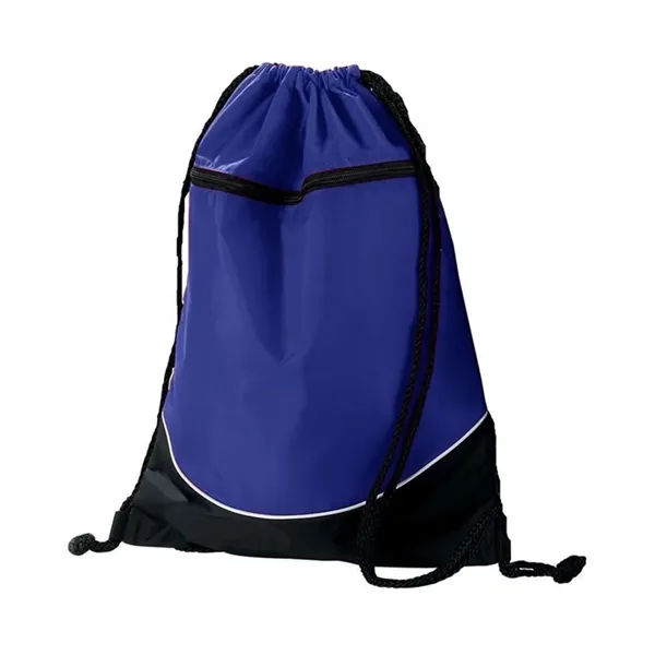 Tri-Color Drawstring Backpack... from ASI 84358 S&S Activewear