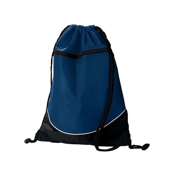 Tri-Color Drawstring Backpack... from ASI 84358 S&S Activewear