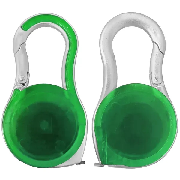 Handy carabiner with retractable ruler - clips anywhere for quick measuring,... from ASI 74585 Nu Promo International / Nu Promo Line