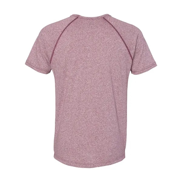 Short sleeve reglan tee with self-binding collar and tear away label.... from ASI 84358 S&S Activewear