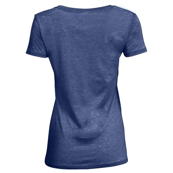 Threadfast Apparel Women's Vintage Dye V-Neck T-Shirt... from ASI 84358 S&S Activewear