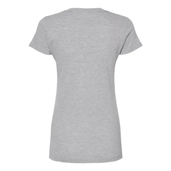 Tultex Women's Slim Fit Fine Jersey V-Neck T-Shirt... from ASI 84358 S&S Activewear