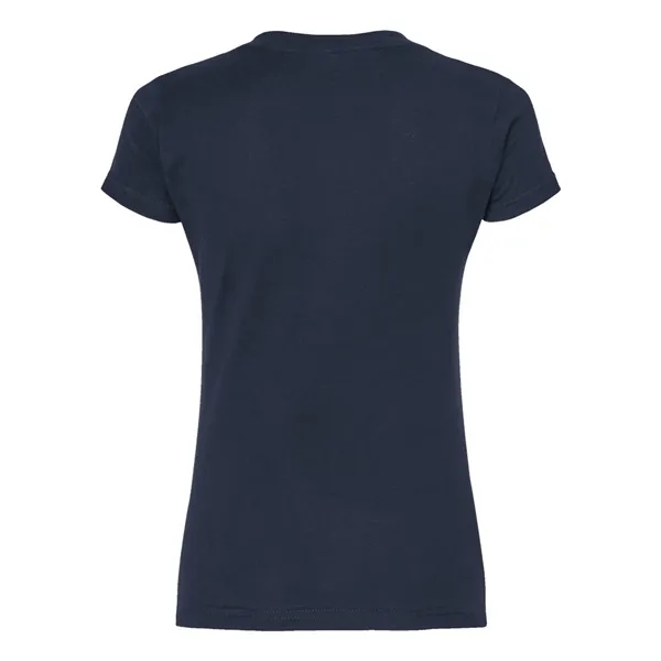 Tultex Women's Slim Fit Fine Jersey V-Neck T-Shirt... from ASI 84358 S&S Activewear