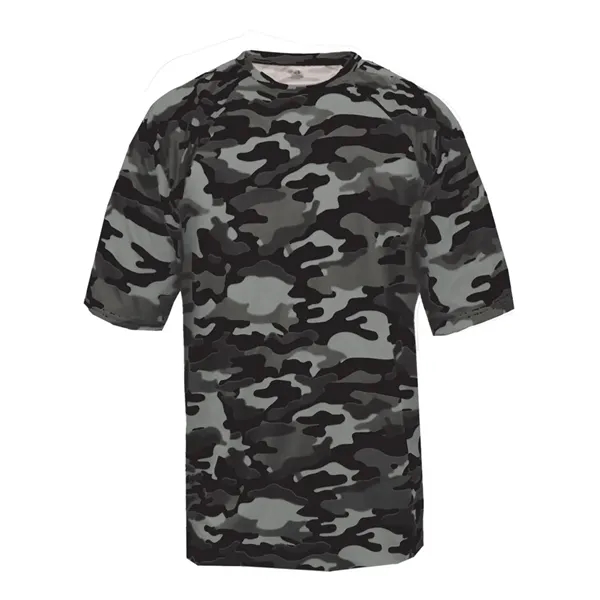 Badger Youth Camo Short Sleeve T-Shirt, blank.... from ASI 84358 S&S Activewear