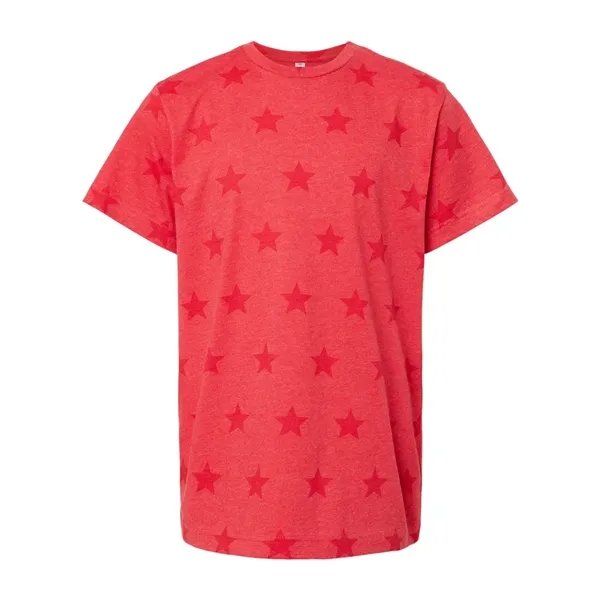 Code Five Youth Star Print Tee... from ASI 84358 S&S Activewear