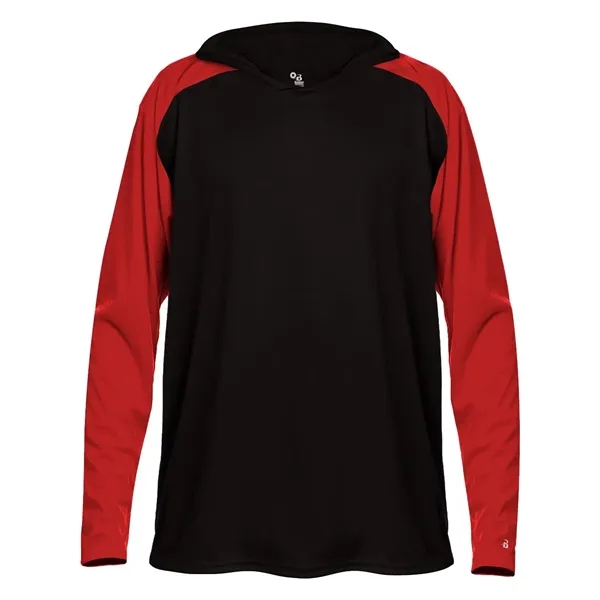 Badger Breakout Youth Hooded T-Shirt... from ASI 84358 S&S Activewear
