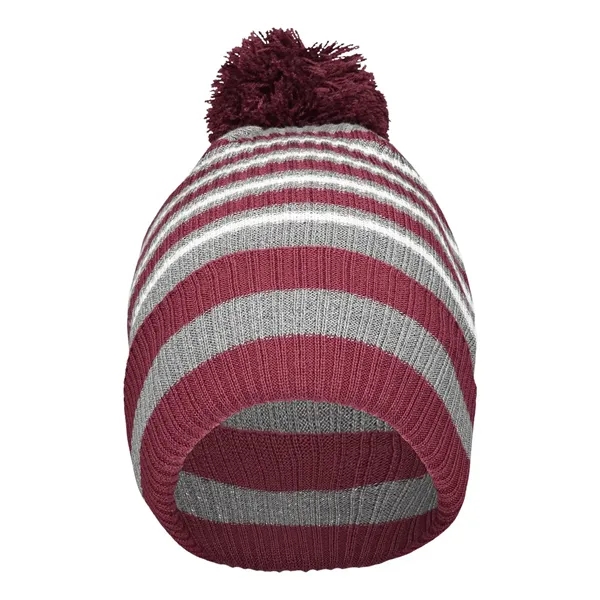 Holloway 8 1/2" Spirit Pom Beanie... from ASI 84358 S&S Activewear