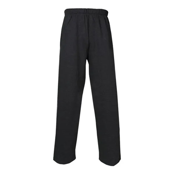 Youth open bottom sweatpants made of cotton/polyester with two deep side... from ASI 84358 S&S Activewear