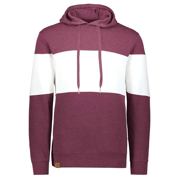 Holloway Ivy League Fleece Colorblocked Hooded Sweatshirt... from ASI 84358 S&S Activewear