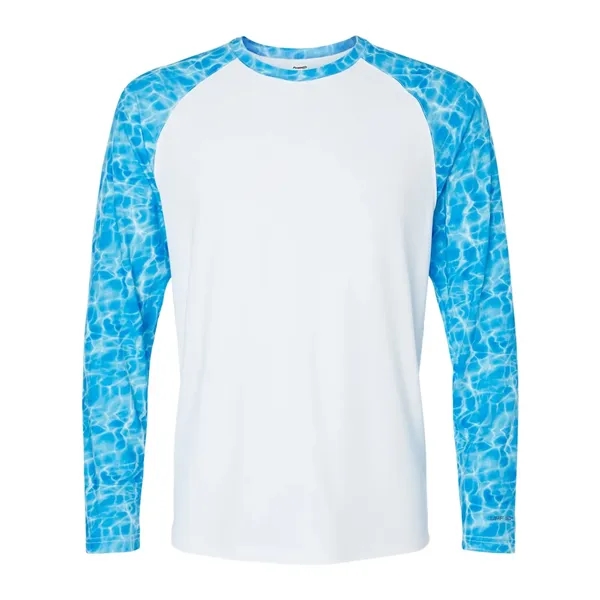 Paragon Panama Colorblock Long Sleeve T-Shirt... from ASI 84358 S&S Activewear