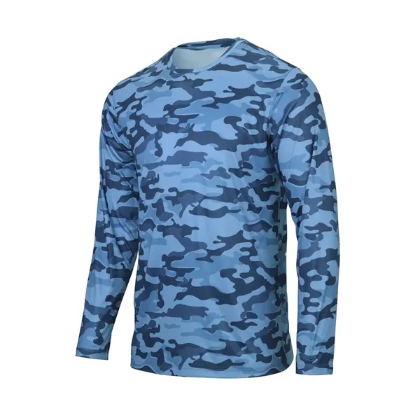Paragon Woodland Performance Long Sleeve T-Shirt... from ASI 84358 S&S Activewear