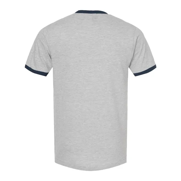 Tultex Unisex Fine Jersey Ringer T-Shirt... from ASI 84358 S&S Activewear