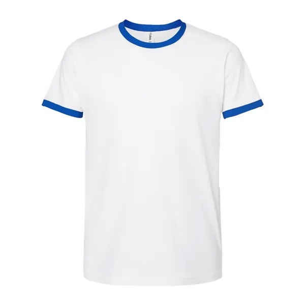 Tultex Unisex Fine Jersey Ringer T-Shirt... from ASI 84358 S&S Activewear