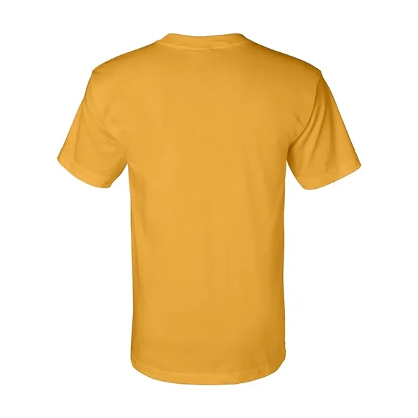 Adult pre-shrunk 100% cotton short sleeve t-shirt, union made. Blank product.... from ASI 84358 S&S Activewear