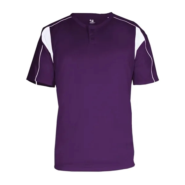 Two-button placket youth jersey... from ASI 84358 S&S Activewear