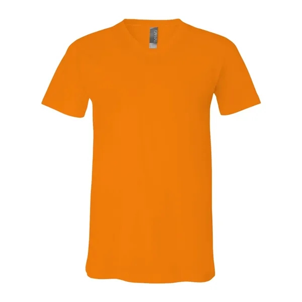 Adult short sleeve v-neck t-shirt with hemmed sleeves. Blank product.... from ASI 84358 S&S Activewear