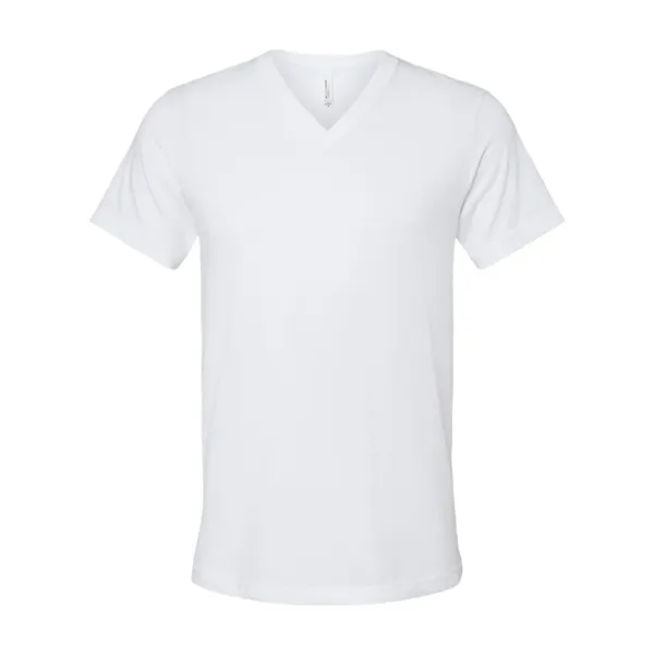 BELLA + CANVAS Unisex Heather CVC V-Neck Tee... from ASI 84358 S&S Activewear