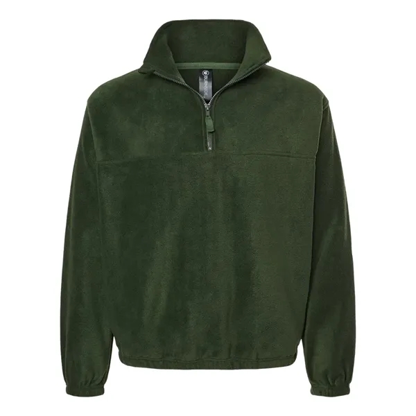 Burnside Polar Fleece Quarter-Zip Pullover... from ASI 84358 S&S Activewear