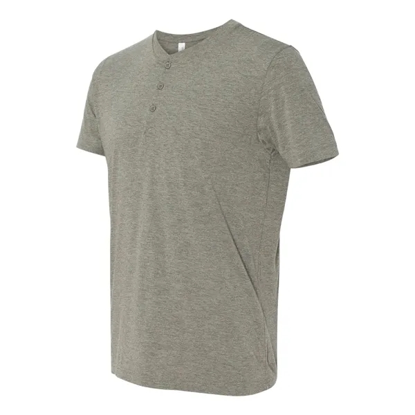 Short sleeve three-button Henley T-shirt with side seams, a retail fit,... from ASI 84358 S&S Activewear