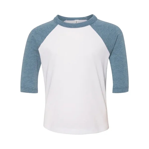 Toddler Three-Quarter Sleeve Baseball Tee... from ASI 84358 S&S Activewear