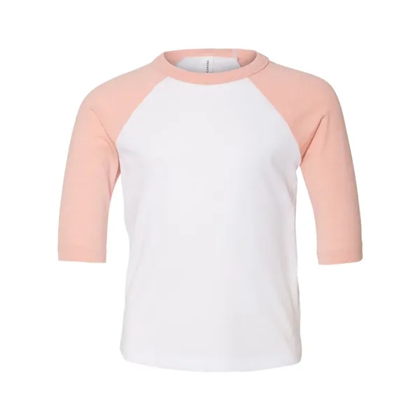 Toddler Three-Quarter Sleeve Baseball Tee... from ASI 84358 S&S Activewear