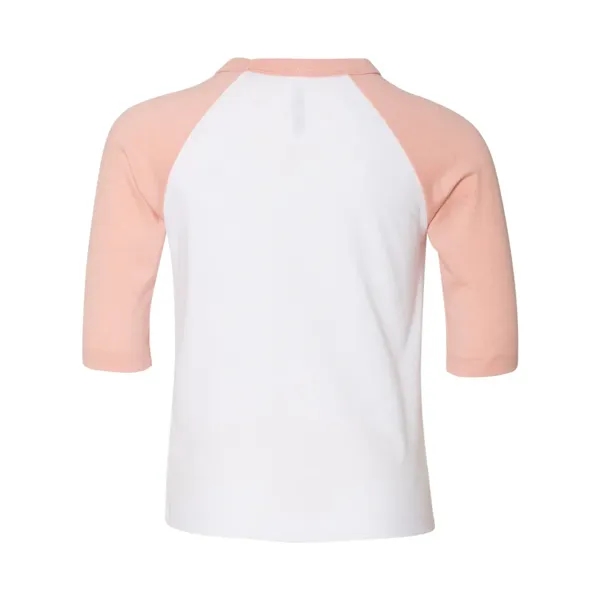 Toddler Three-Quarter Sleeve Baseball Tee... from ASI 84358 S&S Activewear