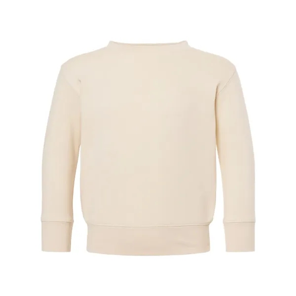 Toddler fleece sweatshirt made of cotton/polyester with coverstitched details.... from ASI 84358 S&S Activewear