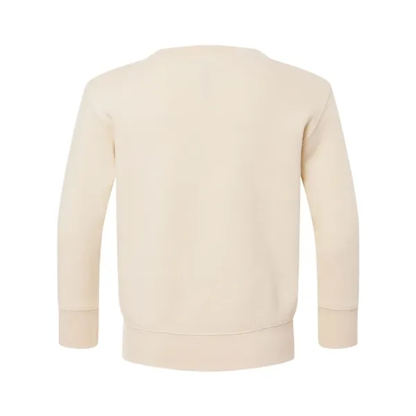 Toddler fleece sweatshirt made of cotton/polyester with coverstitched details.... from ASI 84358 S&S Activewear