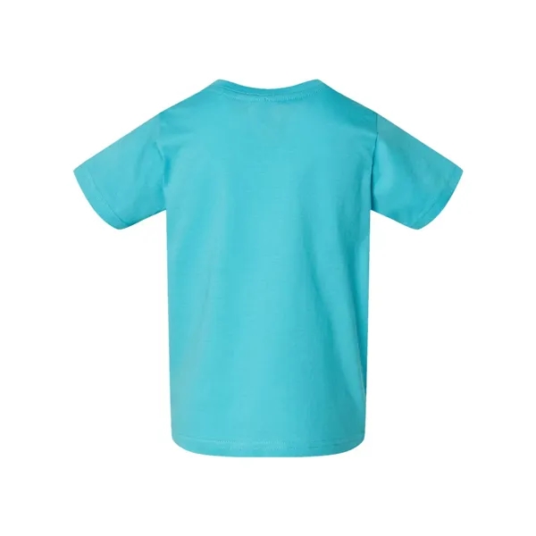 Fine jersey toddler T-shirt in 100% combed ringspun cotton. Blank product.... from ASI 84358 S&S Activewear