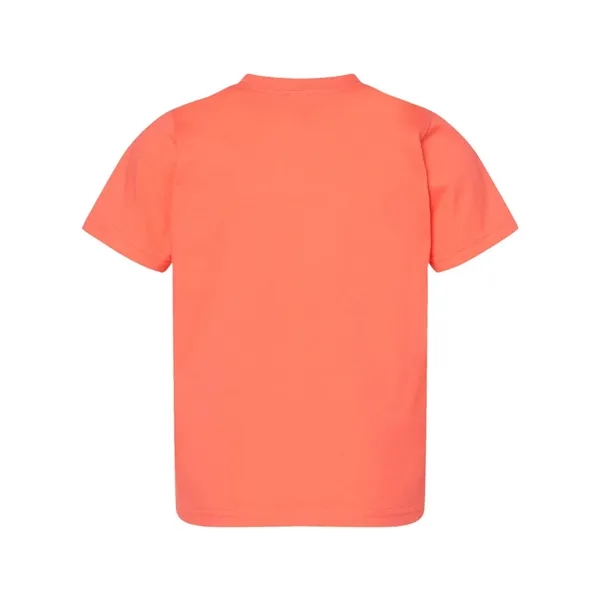 Fine jersey toddler T-shirt in 100% combed ringspun cotton. Blank product.... from ASI 84358 S&S Activewear