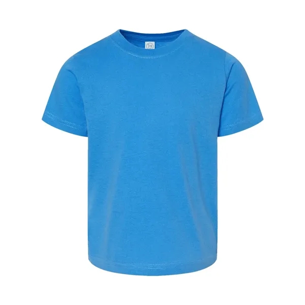 Fine jersey toddler T-shirt in 100% combed ringspun cotton. Blank product.... from ASI 84358 S&S Activewear