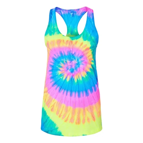 Colortone Tie-Dyed Racerback Tank Top... from ASI 84358 S&S Activewear