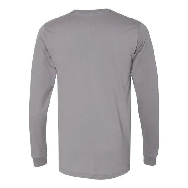 Adult long sleeve crewneck t-shirt with 2" rib cuffs. Blank product.... from ASI 84358 S&S Activewear