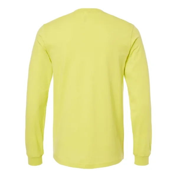 Adult long sleeve crewneck t-shirt with 2" rib cuffs. Blank product.... from ASI 84358 S&S Activewear