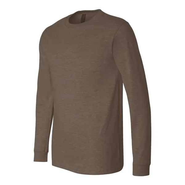 BELLA + CANVAS Unisex Heather CVC Long Sleeve Tee... from ASI 84358 S&S Activewear