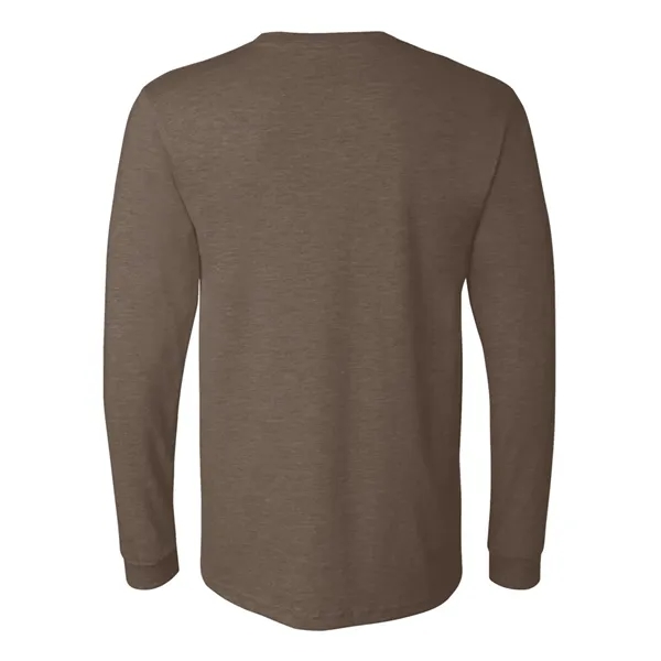 BELLA + CANVAS Unisex Heather CVC Long Sleeve Tee... from ASI 84358 S&S Activewear