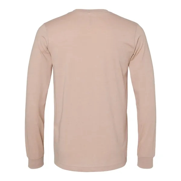 BELLA + CANVAS Unisex Heather CVC Long Sleeve Tee... from ASI 84358 S&S Activewear